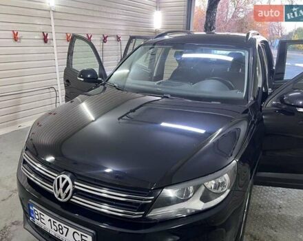 Черный Фольксваген Тигуан, объемом двигателя 1.97 л и пробегом 240 тыс. км за 12200 $, фото 4 на Automoto.ua