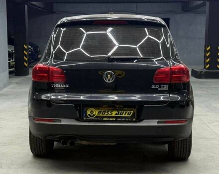 Черный Фольксваген Тигуан, объемом двигателя 2 л и пробегом 186 тыс. км за 12300 $, фото 4 на Automoto.ua