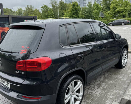 Черный Фольксваген Тигуан, объемом двигателя 1.98 л и пробегом 186 тыс. км за 11000 $, фото 3 на Automoto.ua