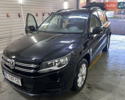 Черный Фольксваген Тигуан, объемом двигателя 1.97 л и пробегом 240 тыс. км за 12200 $, фото 1 на Automoto.ua