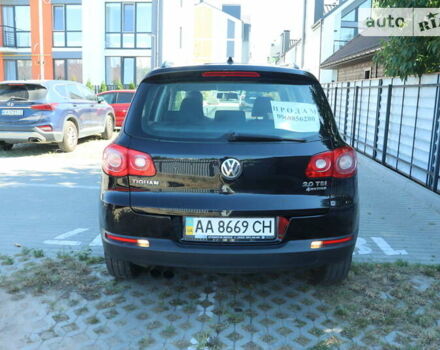 Черный Фольксваген Тигуан, объемом двигателя 2 л и пробегом 238 тыс. км за 10000 $, фото 3 на Automoto.ua