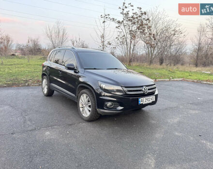 Черный Фольксваген Тигуан, объемом двигателя 1.98 л и пробегом 219 тыс. км за 11700 $, фото 1 на Automoto.ua