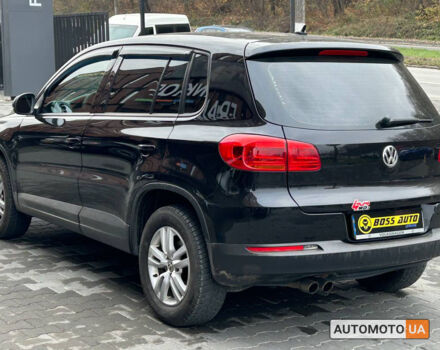 Черный Фольксваген Тигуан, объемом двигателя 2 л и пробегом 195 тыс. км за 12700 $, фото 3 на Automoto.ua