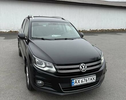 Черный Фольксваген Тигуан, объемом двигателя 1.98 л и пробегом 251 тыс. км за 13700 $, фото 2 на Automoto.ua
