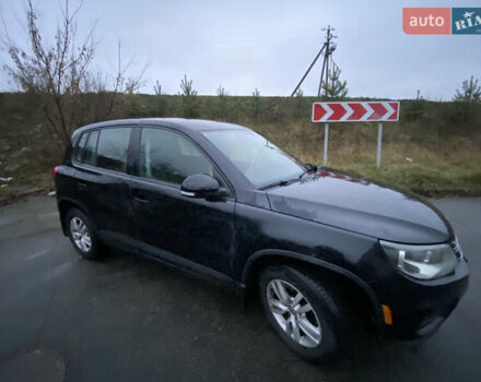 Черный Фольксваген Тигуан, объемом двигателя 1.98 л и пробегом 320 тыс. км за 11500 $, фото 12 на Automoto.ua