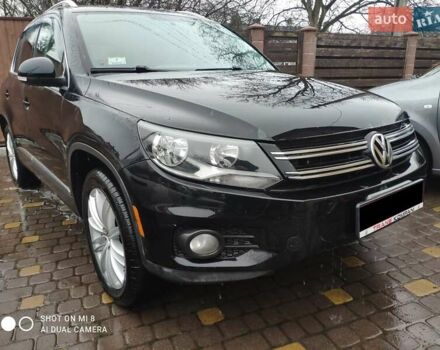 Черный Фольксваген Тигуан, объемом двигателя 1.98 л и пробегом 164 тыс. км за 8799 $, фото 2 на Automoto.ua