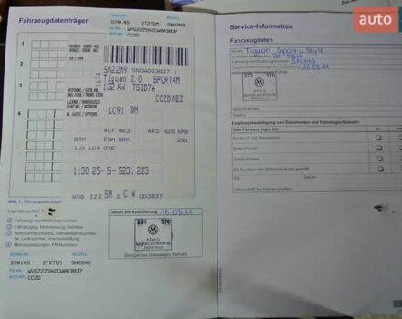 Чорний Фольксваген Тігуан, об'ємом двигуна 2 л та пробігом 168 тис. км за 15550 $, фото 87 на Automoto.ua