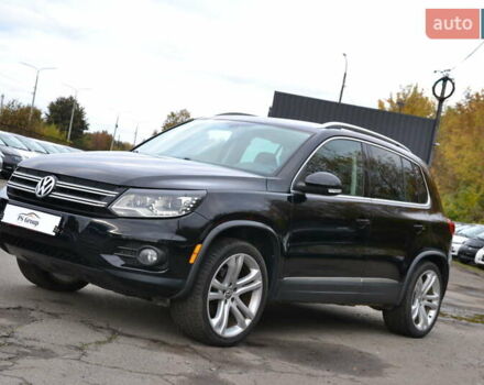 Чорний Фольксваген Тігуан, об'ємом двигуна 1.98 л та пробігом 130 тис. км за 11999 $, фото 1 на Automoto.ua