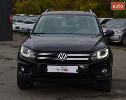 Чорний Фольксваген Тігуан, об'ємом двигуна 1.98 л та пробігом 130 тис. км за 11999 $, фото 2 на Automoto.ua