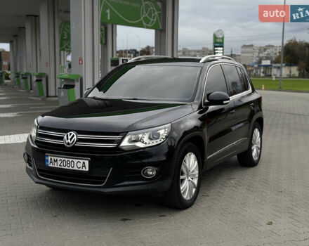 Черный Фольксваген Тигуан, объемом двигателя 1.99 л и пробегом 225 тыс. км за 15300 $, фото 2 на Automoto.ua