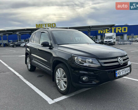 Черный Фольксваген Тигуан, объемом двигателя 2 л и пробегом 222 тыс. км за 12200 $, фото 2 на Automoto.ua