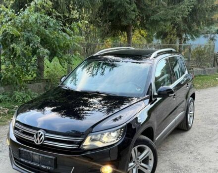 Черный Фольксваген Тигуан, объемом двигателя 2 л и пробегом 238 тыс. км за 14500 $, фото 2 на Automoto.ua