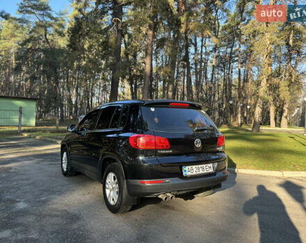 Черный Фольксваген Тигуан, объемом двигателя 2 л и пробегом 185 тыс. км за 11500 $, фото 7 на Automoto.ua