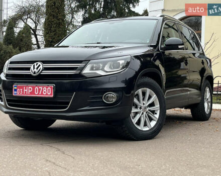 Черный Фольксваген Тигуан, объемом двигателя 1.99 л и пробегом 320 тыс. км за 14499 $, фото 12 на Automoto.ua
