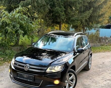 Черный Фольксваген Тигуан, объемом двигателя 2 л и пробегом 238 тыс. км за 14500 $, фото 3 на Automoto.ua