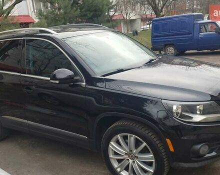 Черный Фольксваген Тигуан, объемом двигателя 2 л и пробегом 267 тыс. км за 13000 $, фото 7 на Automoto.ua