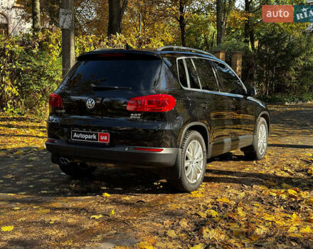 Черный Фольксваген Тигуан, объемом двигателя 2 л и пробегом 166 тыс. км за 12290 $, фото 6 на Automoto.ua