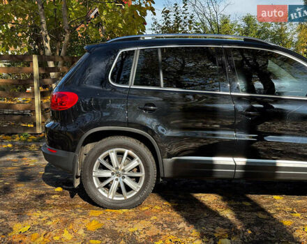 Черный Фольксваген Тигуан, объемом двигателя 2 л и пробегом 166 тыс. км за 12290 $, фото 4 на Automoto.ua