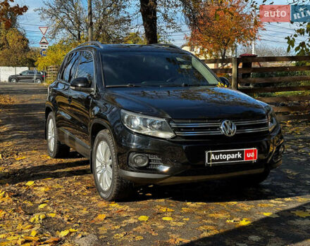 Черный Фольксваген Тигуан, объемом двигателя 2 л и пробегом 166 тыс. км за 12290 $, фото 3 на Automoto.ua