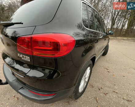 Черный Фольксваген Тигуан, объемом двигателя 1.99 л и пробегом 320 тыс. км за 14499 $, фото 66 на Automoto.ua