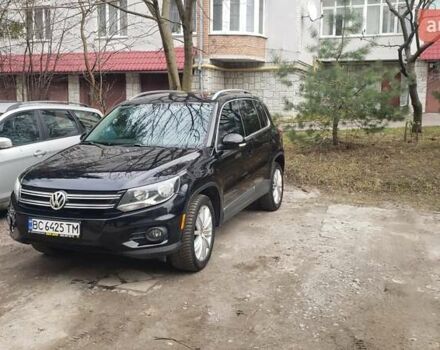 Черный Фольксваген Тигуан, объемом двигателя 2 л и пробегом 267 тыс. км за 13000 $, фото 2 на Automoto.ua