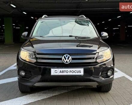 Черный Фольксваген Тигуан, объемом двигателя 1.98 л и пробегом 222 тыс. км за 9990 $, фото 2 на Automoto.ua
