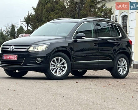 Черный Фольксваген Тигуан, объемом двигателя 1.99 л и пробегом 320 тыс. км за 14499 $, фото 6 на Automoto.ua
