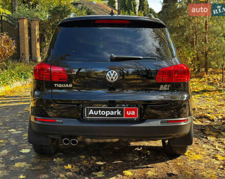 Черный Фольксваген Тигуан, объемом двигателя 2 л и пробегом 166 тыс. км за 12290 $, фото 7 на Automoto.ua