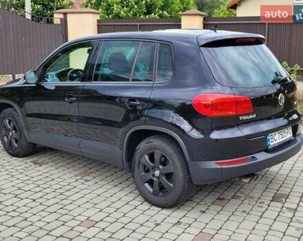 Черный Фольксваген Тигуан, объемом двигателя 1.98 л и пробегом 186 тыс. км за 12500 $, фото 2 на Automoto.ua