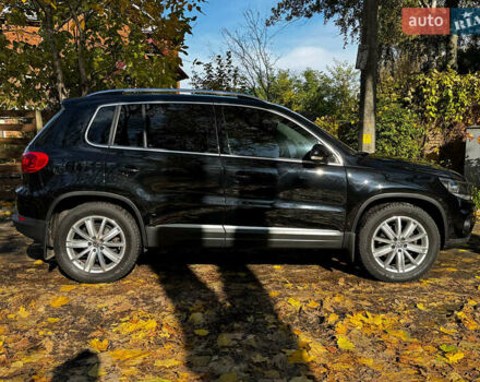 Черный Фольксваген Тигуан, объемом двигателя 2 л и пробегом 166 тыс. км за 12290 $, фото 5 на Automoto.ua