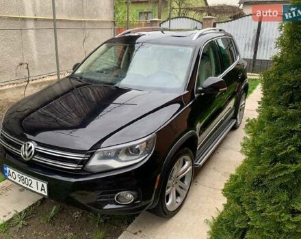 Черный Фольксваген Тигуан, объемом двигателя 1.98 л и пробегом 220 тыс. км за 13400 $, фото 1 на Automoto.ua