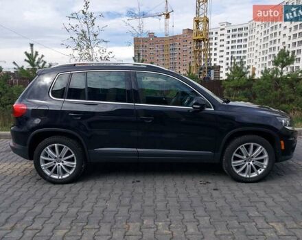 Черный Фольксваген Тигуан, объемом двигателя 1.98 л и пробегом 142 тыс. км за 12800 $, фото 2 на Automoto.ua