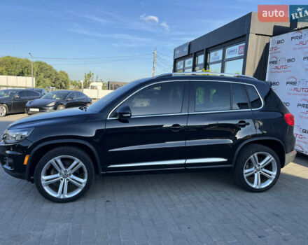 Чорний Фольксваген Тігуан, об'ємом двигуна 2 л та пробігом 159 тис. км за 14950 $, фото 3 на Automoto.ua
