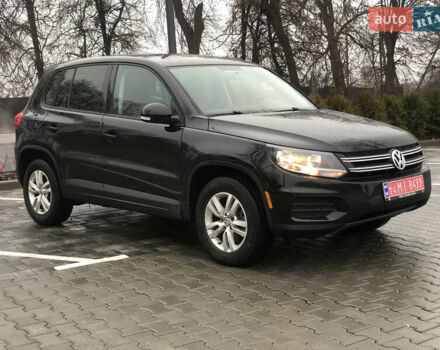 Черный Фольксваген Тигуан, объемом двигателя 1.98 л и пробегом 149 тыс. км за 11500 $, фото 2 на Automoto.ua