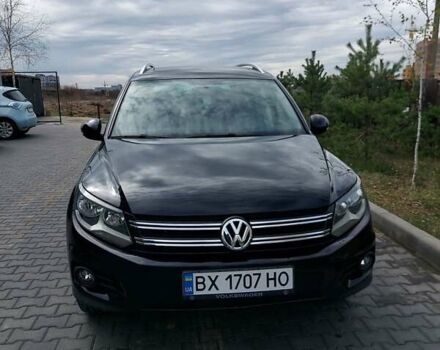 Черный Фольксваген Тигуан, объемом двигателя 1.98 л и пробегом 142 тыс. км за 12800 $, фото 5 на Automoto.ua