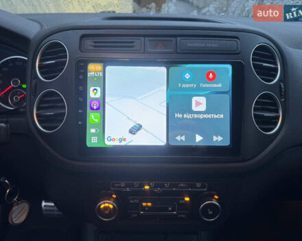 Черный Фольксваген Тигуан, объемом двигателя 2 л и пробегом 201 тыс. км за 15550 $, фото 21 на Automoto.ua