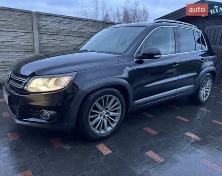 Черный Фольксваген Тигуан, объемом двигателя 2 л и пробегом 201 тыс. км за 15550 $, фото 9 на Automoto.ua
