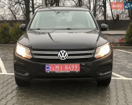 Черный Фольксваген Тигуан, объемом двигателя 1.98 л и пробегом 149 тыс. км за 11500 $, фото 1 на Automoto.ua