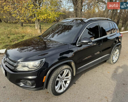 Черный Фольксваген Тигуан, объемом двигателя 2 л и пробегом 206 тыс. км за 12100 $, фото 6 на Automoto.ua