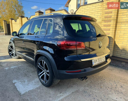 Черный Фольксваген Тигуан, объемом двигателя 2 л и пробегом 201 тыс. км за 15550 $, фото 29 на Automoto.ua