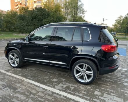 Черный Фольксваген Тигуан, объемом двигателя 2 л и пробегом 140 тыс. км за 13500 $, фото 3 на Automoto.ua