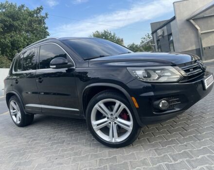 Черный Фольксваген Тигуан, объемом двигателя 2 л и пробегом 246 тыс. км за 9000 $, фото 3 на Automoto.ua