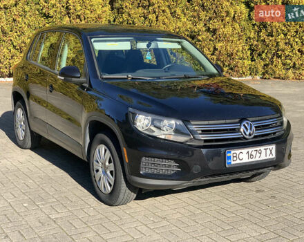 Черный Фольксваген Тигуан, объемом двигателя 1.98 л и пробегом 168 тыс. км за 11400 $, фото 1 на Automoto.ua