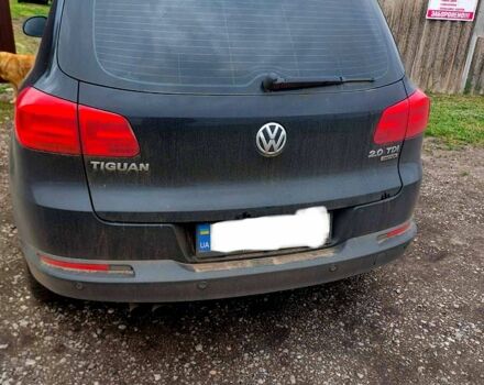 Черный Фольксваген Тигуан, объемом двигателя 2 л и пробегом 340 тыс. км за 14500 $, фото 3 на Automoto.ua