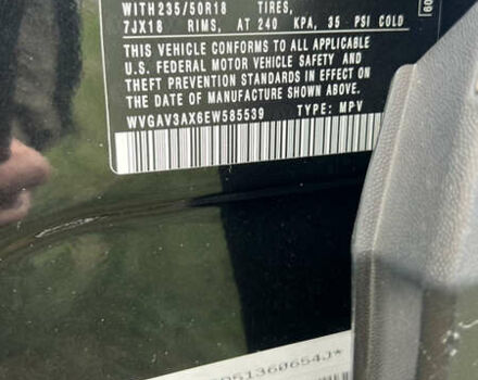 Чорний Фольксваген Тігуан, об'ємом двигуна 1.98 л та пробігом 180 тис. км за 9000 $, фото 30 на Automoto.ua