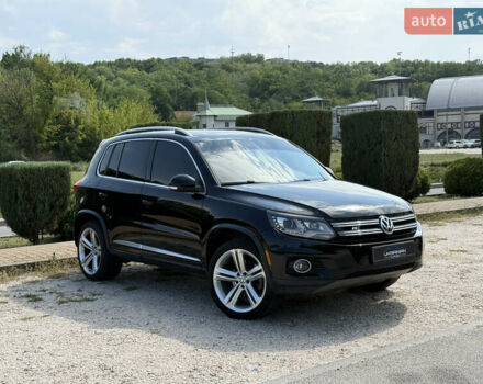 Черный Фольксваген Тигуан, объемом двигателя 1.98 л и пробегом 147 тыс. км за 14500 $, фото 2 на Automoto.ua