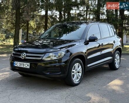 Чорний Фольксваген Тігуан, об'ємом двигуна 1.98 л та пробігом 212 тис. км за 9950 $, фото 1 на Automoto.ua
