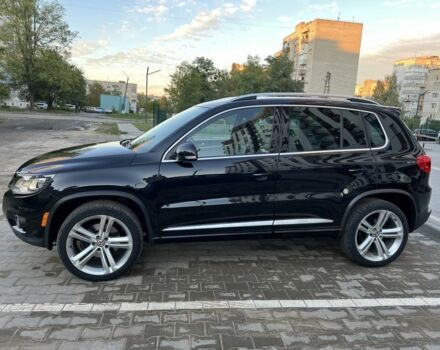 Черный Фольксваген Тигуан, объемом двигателя 2 л и пробегом 140 тыс. км за 13500 $, фото 2 на Automoto.ua