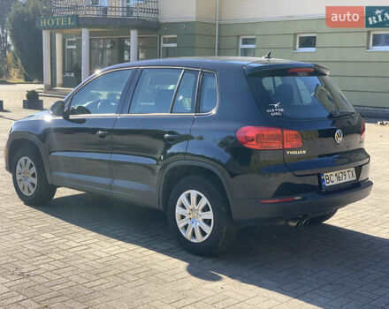 Черный Фольксваген Тигуан, объемом двигателя 1.98 л и пробегом 168 тыс. км за 11400 $, фото 4 на Automoto.ua