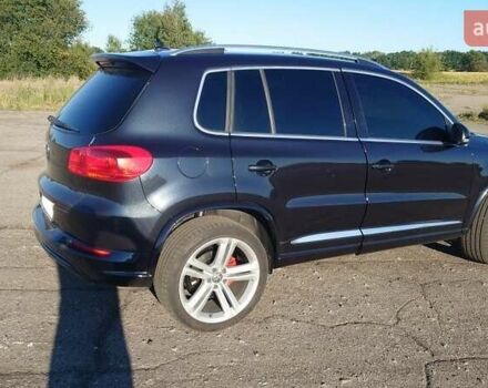 Черный Фольксваген Тигуан, объемом двигателя 2 л и пробегом 126 тыс. км за 14250 $, фото 1 на Automoto.ua